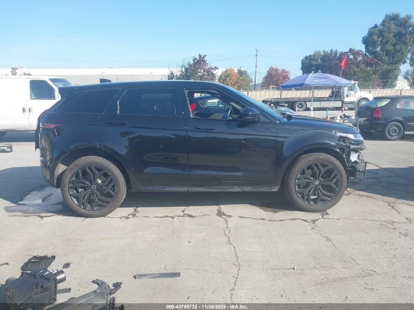2022 Land Rover Range Rover Evoque R-Dynamic S VIN: SALZT2FX3NH173110 Lot: 43785732
