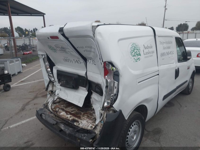 2018 Ram Promaster City Tradesman VIN: ZFBERFAB5J6H93119 Lot: 43785747