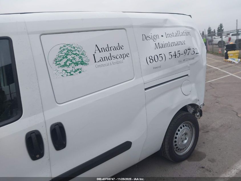 2018 Ram Promaster City Tradesman VIN: ZFBERFAB5J6H93119 Lot: 43785747