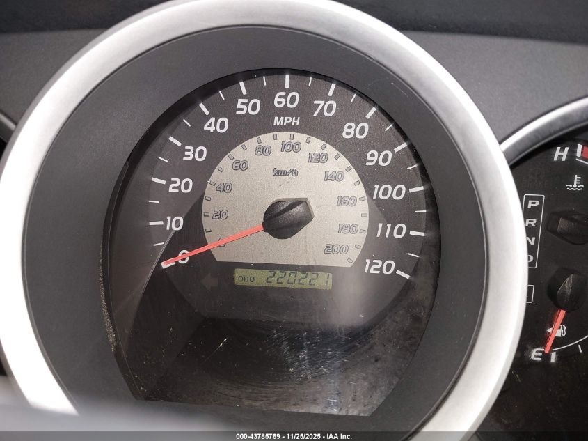 2007 Toyota Tacoma Base V6 VIN: 5TEMU52N57Z456145 Lot: 43785769