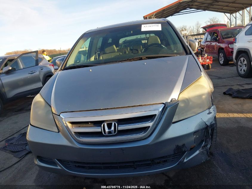 2006 Honda Odyssey Ex-L VIN: 5FNRL38776B126948 Lot: 43785778