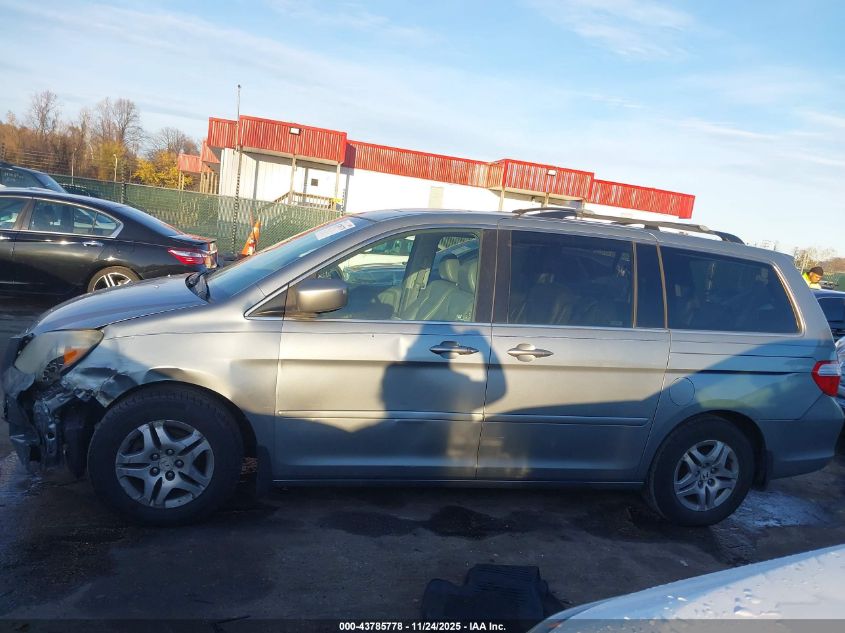 2006 Honda Odyssey Ex-L VIN: 5FNRL38776B126948 Lot: 43785778