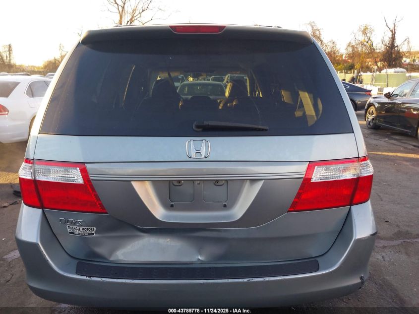 2006 Honda Odyssey Ex-L VIN: 5FNRL38776B126948 Lot: 43785778