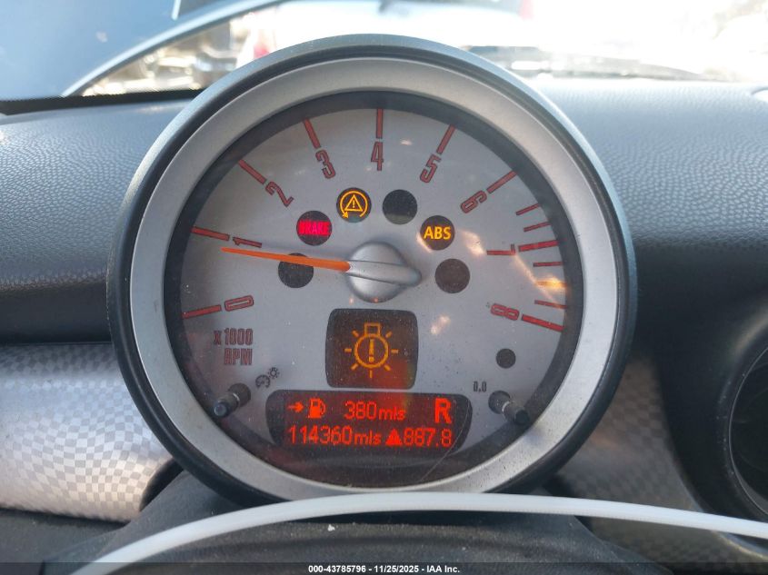 2009 Mini Cooper S VIN: WMWMF73569TW85727 Lot: 43785796