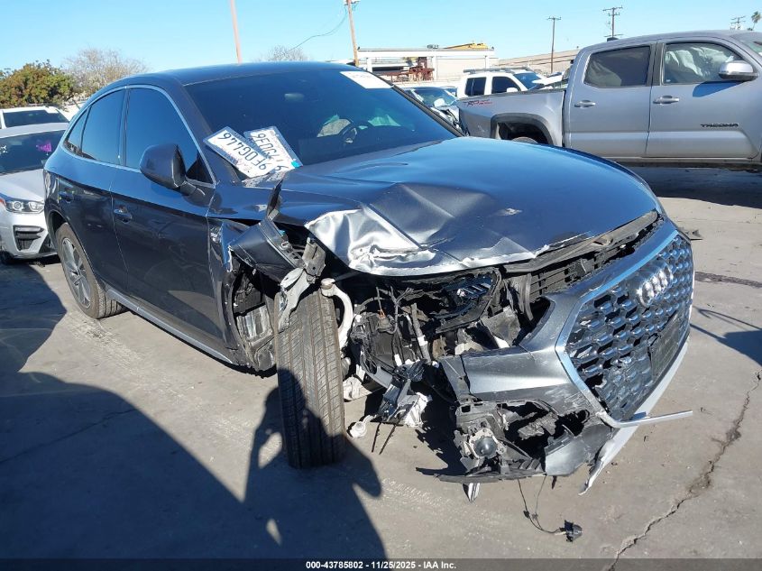 AUDI Q5 SPORTBACK PREMIUM PLUS 45 TFSI S LINE QUATTRO S TRONIC