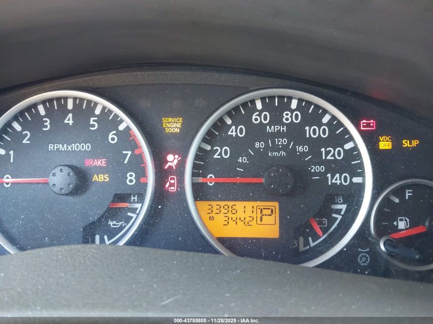 2005 Nissan Pathfinder Le VIN: 5N1AR18U85C717707 Lot: 43785805