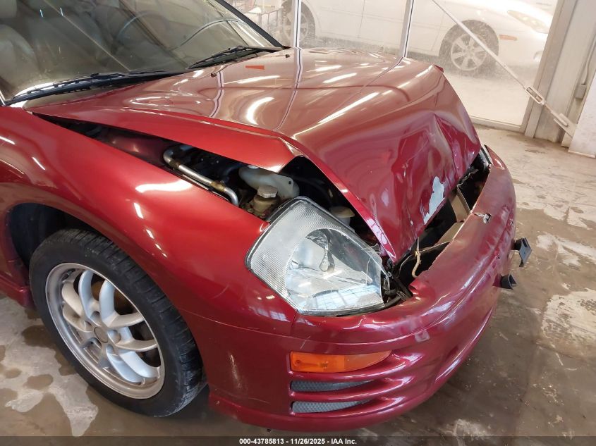 2002 Mitsubishi Eclipse Spyder Gt VIN: 4A3AE85H22E062828 Lot: 43785813