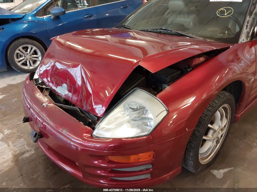 2002 Mitsubishi Eclipse Spyder Gt VIN: 4A3AE85H22E062828 Lot: 43785813