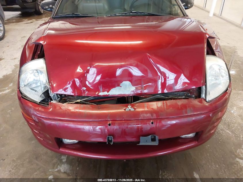 2002 Mitsubishi Eclipse Spyder Gt VIN: 4A3AE85H22E062828 Lot: 43785813