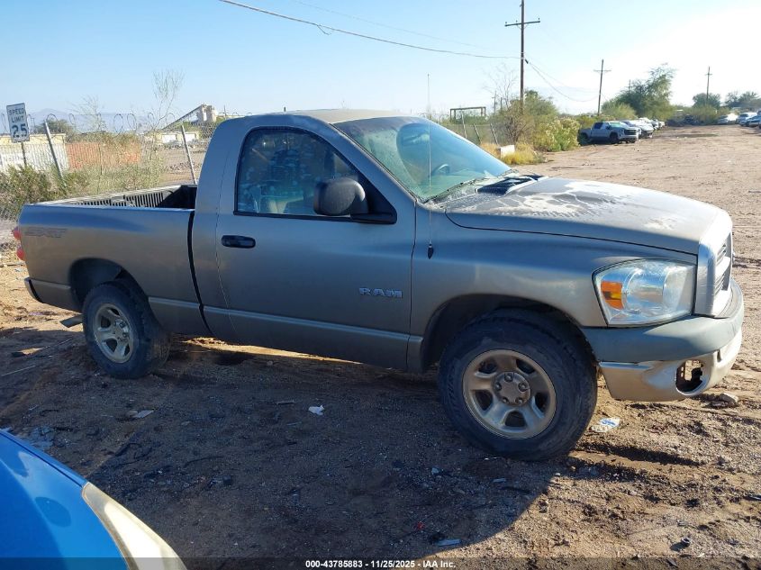 2008 Dodge Ram 1500 St/Sxt VIN: 1D7HA16K28J147026 Lot: 43785883