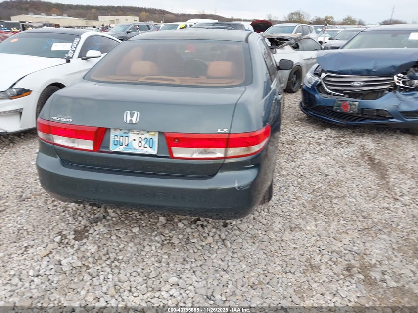 2004 Honda Accord 2.4 Lx VIN: 1HGCM56354A166743 Lot: 43785885