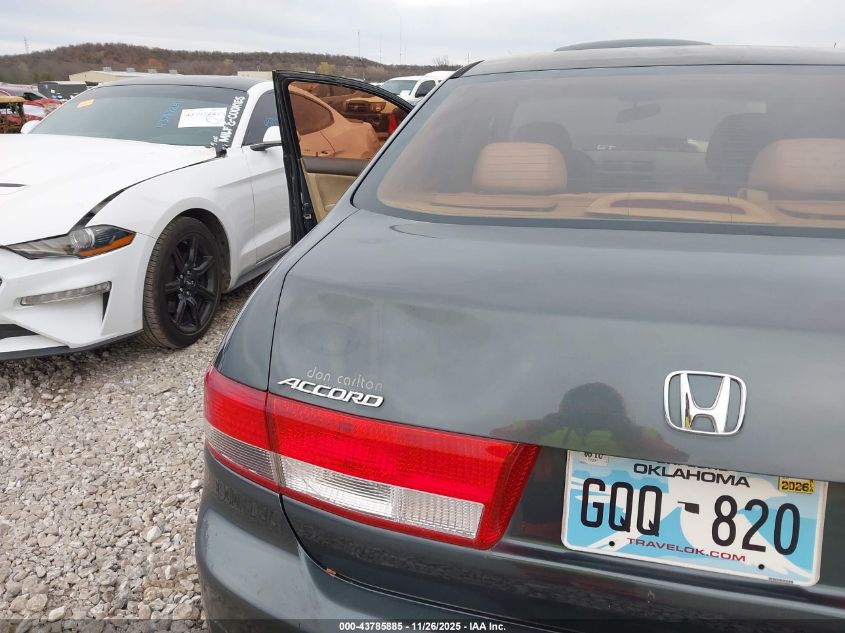 2004 Honda Accord 2.4 Lx VIN: 1HGCM56354A166743 Lot: 43785885