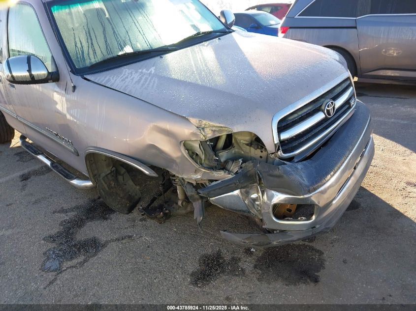 2002 Toyota Tundra Sr5 V8 VIN: 5TBRT34182S322543 Lot: 43785924