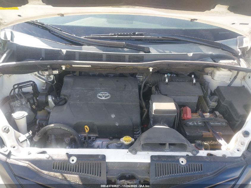 2012 Toyota Sienna Base V6 7 Passenger VIN: 5TDZK3DC2CS218434 Lot: 43785927