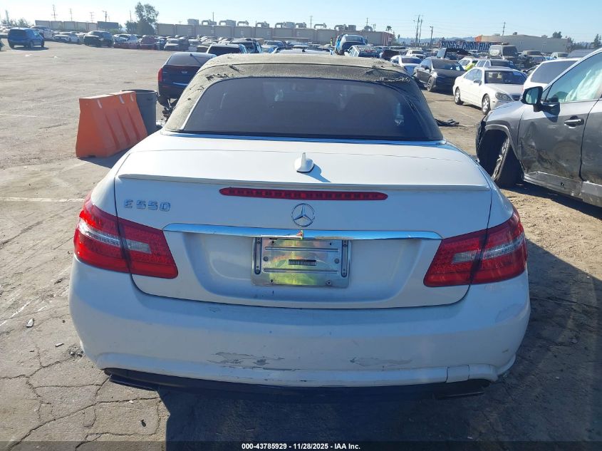2011 Mercedes-Benz E 550 VIN: WDDKK7CF0BF084189 Lot: 43785929
