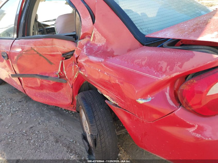 2003 Dodge Neon Se VIN: 1B3ES26C13D169813 Lot: 43785944