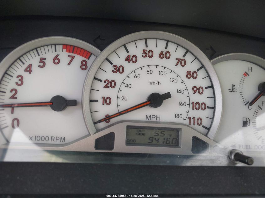 2006 Toyota Corolla S VIN: 1NXBR30E86Z673532 Lot: 43785958