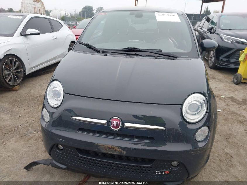 2018 Fiat 500E Battery Electric VIN: 3C3CFFGE7JT377448 Lot: 43785970