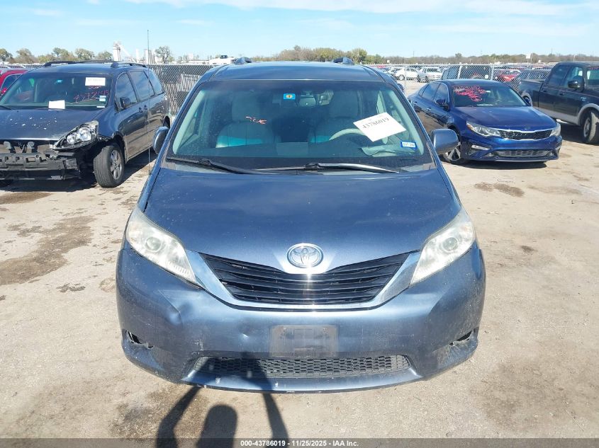 2014 Toyota Sienna Le V6 8 Passenger VIN: 5TDKK3DC1ES520947 Lot: 43786019