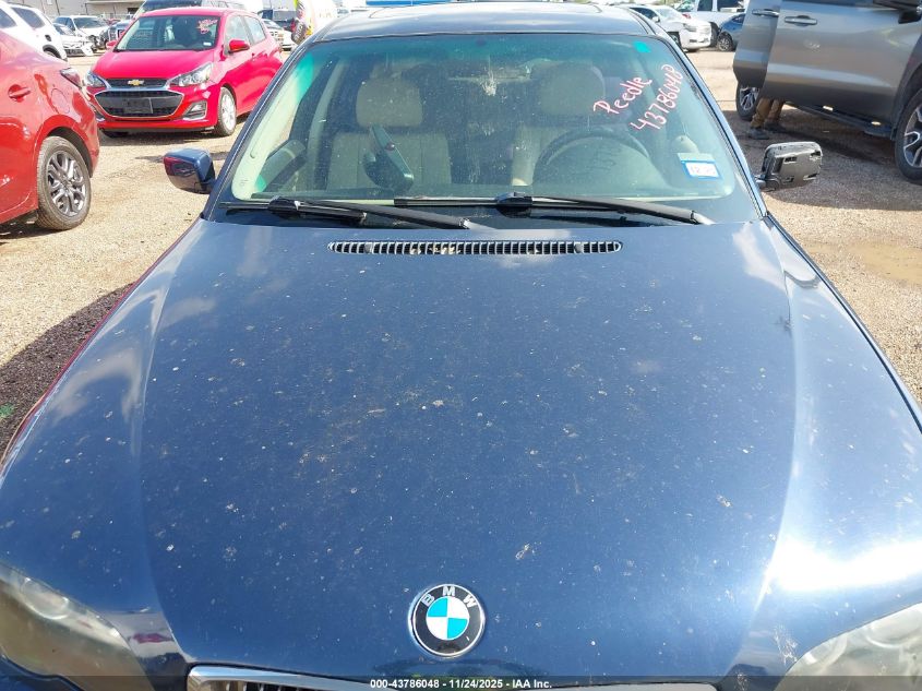 2003 BMW 325I VIN: WBAAZ334X3KP80332 Lot: 43786048