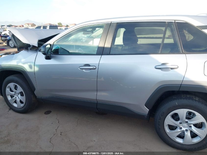 2025 Toyota Rav4 Le VIN: 2T3F1RFV0SC549017 Lot: 43786079