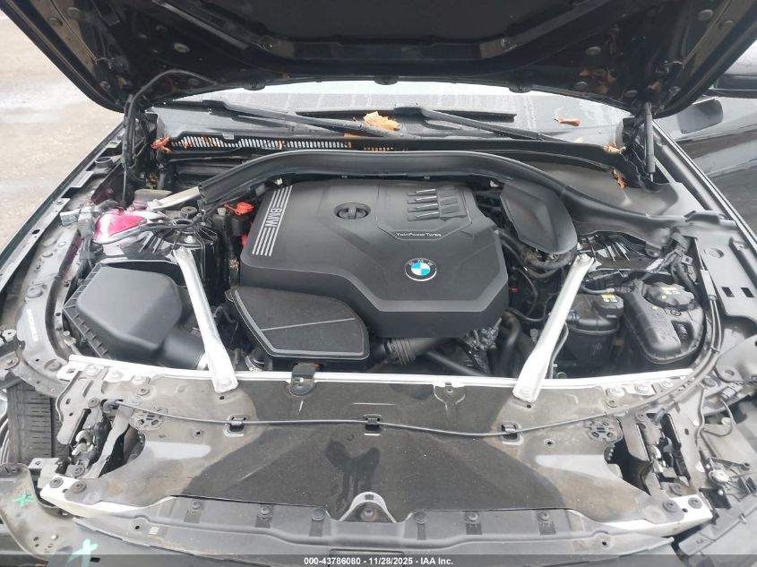 2020 BMW 530I VIN: WBAJR3C01LWW76432 Lot: 43786080