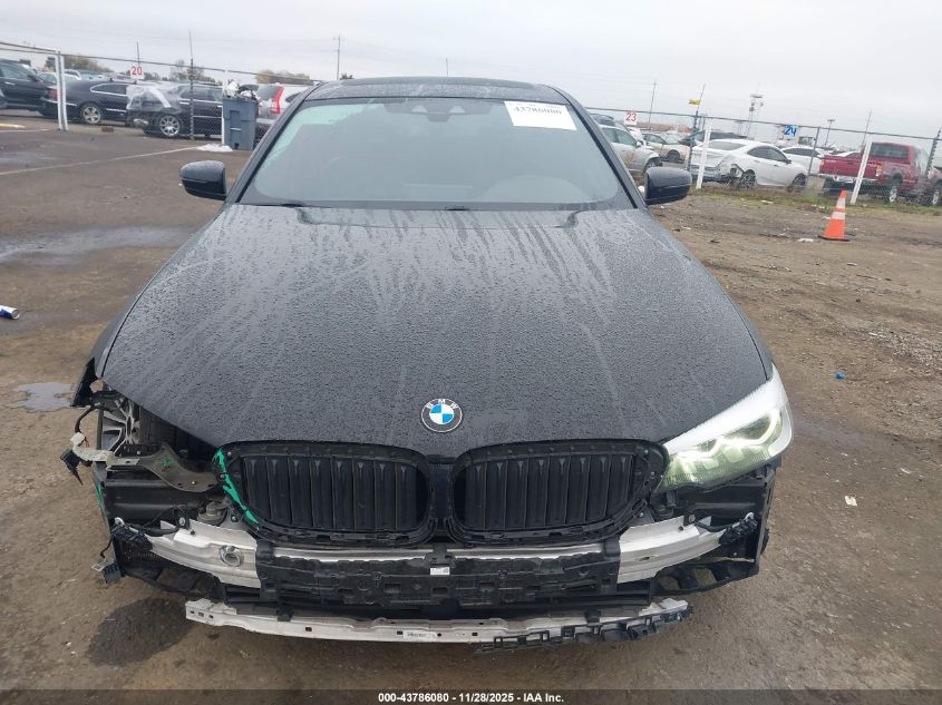 2020 BMW 530I VIN: WBAJR3C01LWW76432 Lot: 43786080