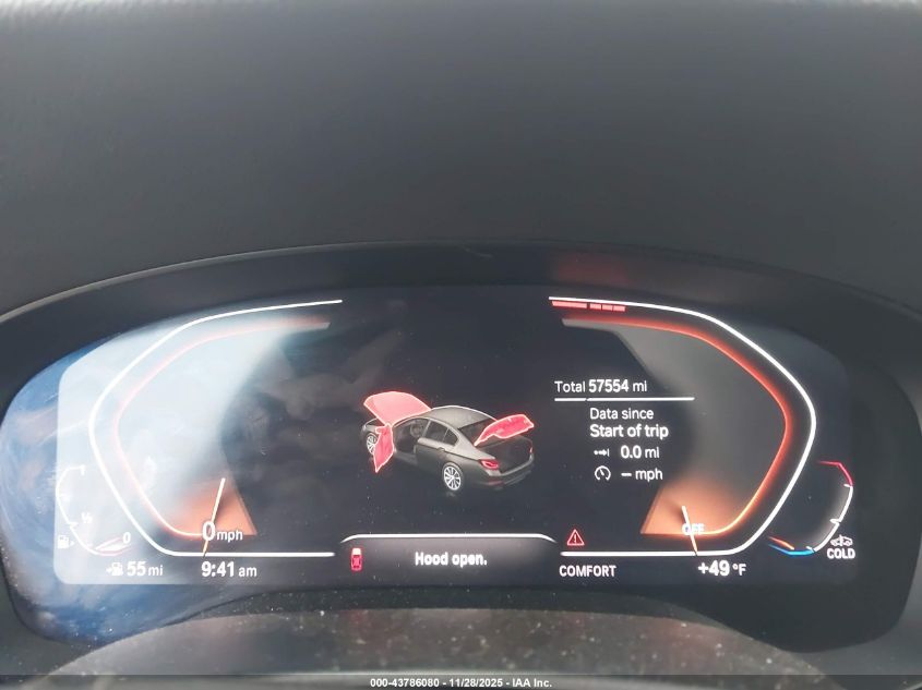 2020 BMW 530I VIN: WBAJR3C01LWW76432 Lot: 43786080