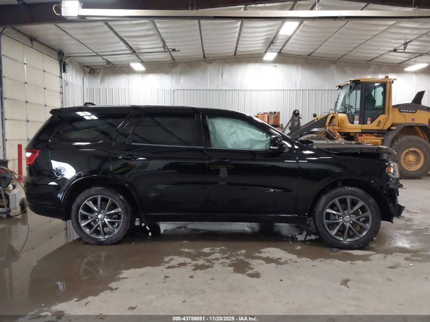 2018 Dodge Durango Gt Awd VIN: 1C4RDJDG8JC174388 Lot: 43786081