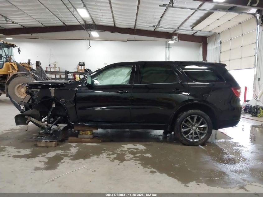 2018 Dodge Durango Gt Awd VIN: 1C4RDJDG8JC174388 Lot: 43786081