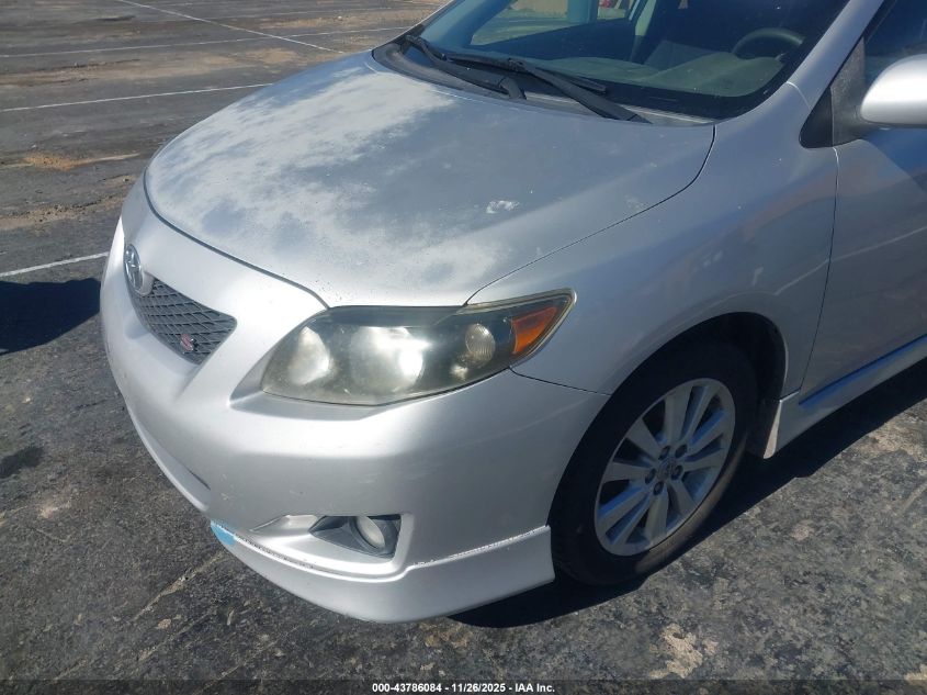 2009 Toyota Corolla S VIN: 1NXBU40E89Z030705 Lot: 43786084