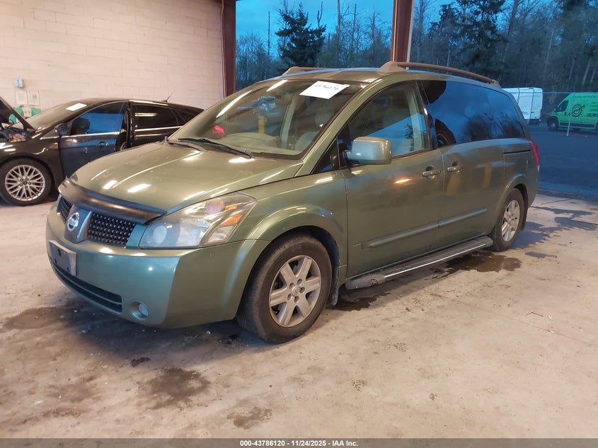 5N1BV28U24N338341 2004 NISSAN QUEST photo no. 2