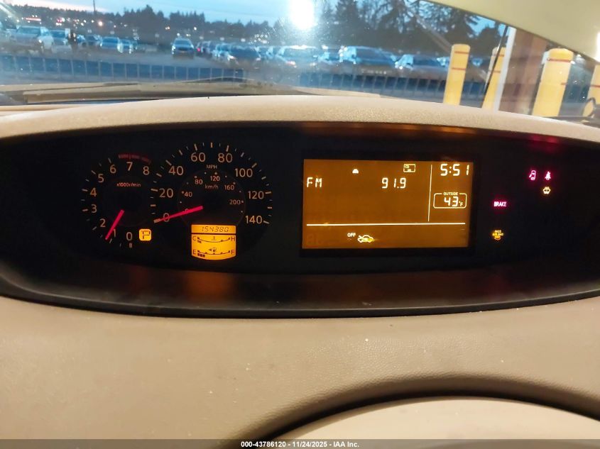 2004 Nissan Quest 3.5 Sl VIN: 5N1BV28U24N338341 Lot: 43786120