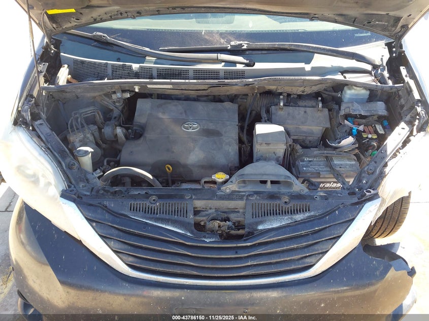 2011 Toyota Sienna Le V6 VIN: 5TDKK3DC3BS116284 Lot: 43786150