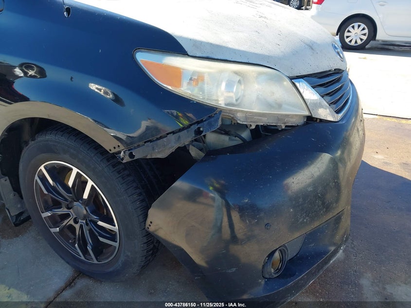 2011 Toyota Sienna Le V6 VIN: 5TDKK3DC3BS116284 Lot: 43786150