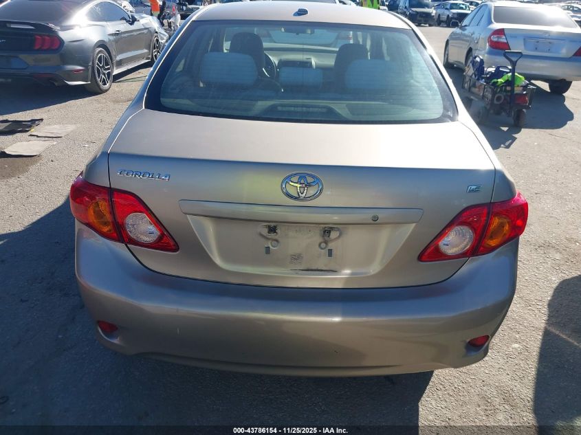 2009 Toyota Corolla Le VIN: 1NXBU40E89Z099507 Lot: 43786154