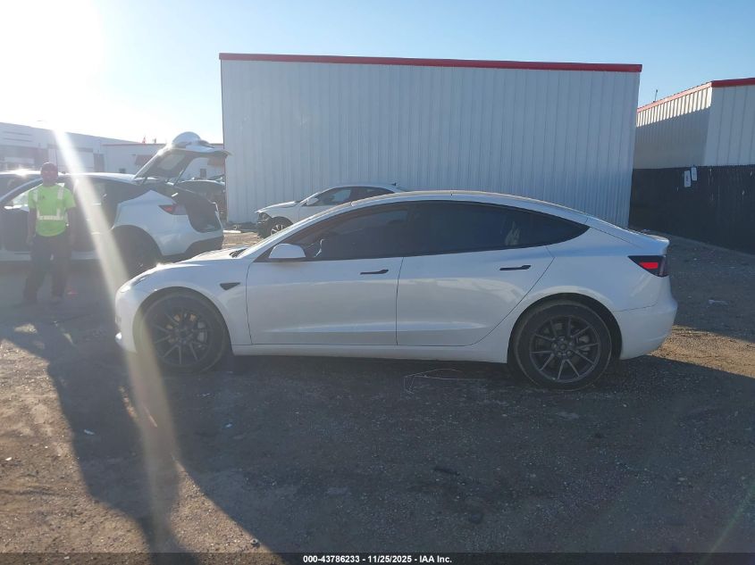 2023 Tesla Model 3 Rear-Wheel Drive VIN: 5YJ3E1EA4PF447853 Lot: 43786233