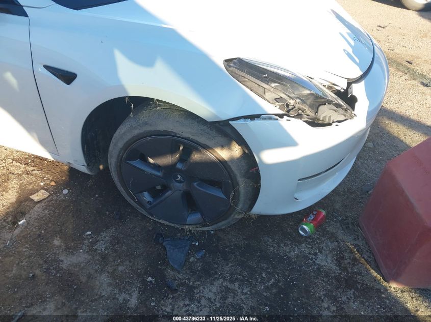 2023 Tesla Model 3 Rear-Wheel Drive VIN: 5YJ3E1EA4PF447853 Lot: 43786233