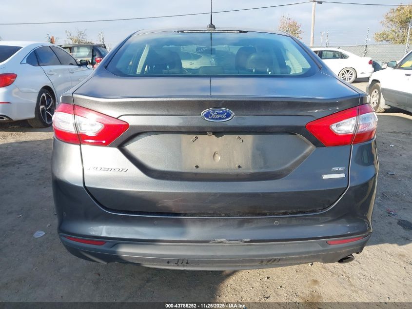 2016 Ford Fusion Se VIN: 3FA6P0HD8GR366950 Lot: 43786252