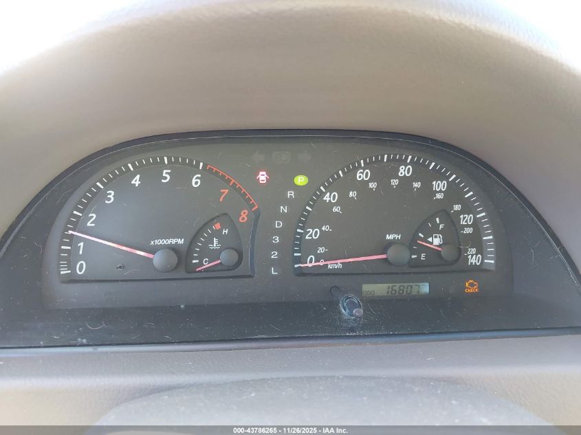 2004 Toyota Camry Le V6 VIN: 4T1BF32K64U582459 Lot: 43786265