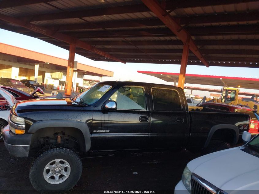 2002 Chevrolet Silverado 2500Hd Lt VIN: 1GCHK23U12F114287 Lot: 43786314