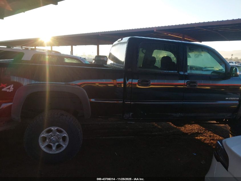 2002 Chevrolet Silverado 2500Hd Lt VIN: 1GCHK23U12F114287 Lot: 43786314