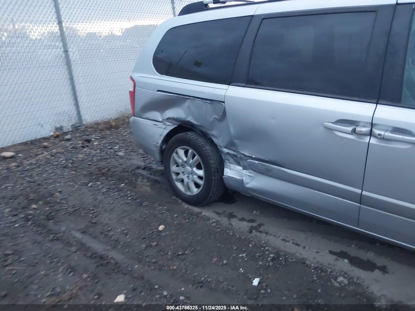 2007 Kia Sedona Ex VIN: KNDMB233476160242 Lot: 43786325