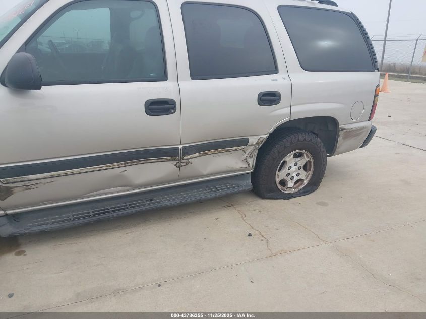 2004 Chevrolet Tahoe Ls VIN: 1GNEC13ZX4J320012 Lot: 43786355