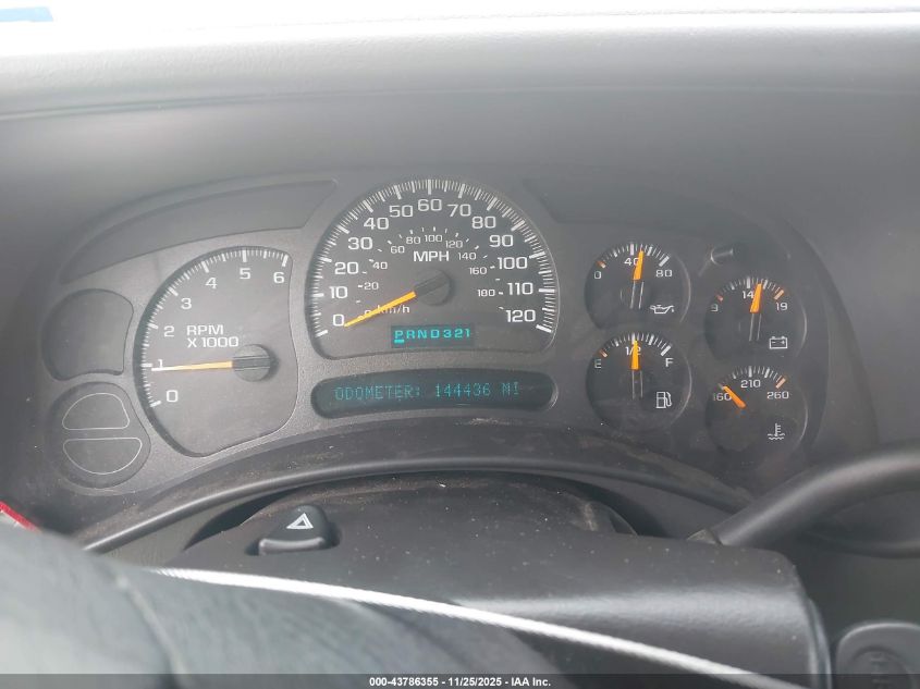 2004 Chevrolet Tahoe Ls VIN: 1GNEC13ZX4J320012 Lot: 43786355