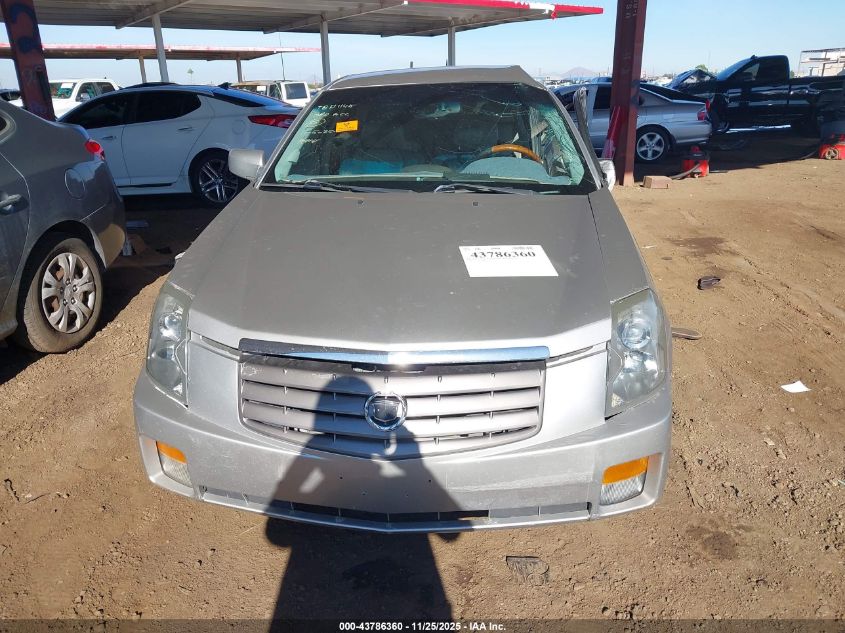 2005 Cadillac Cts Standard VIN: 1G6DP567850101828 Lot: 43786360