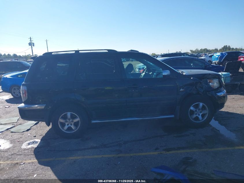 2007 Honda Pilot Ex-L VIN: 5FNYF28517B039740 Lot: 43786368