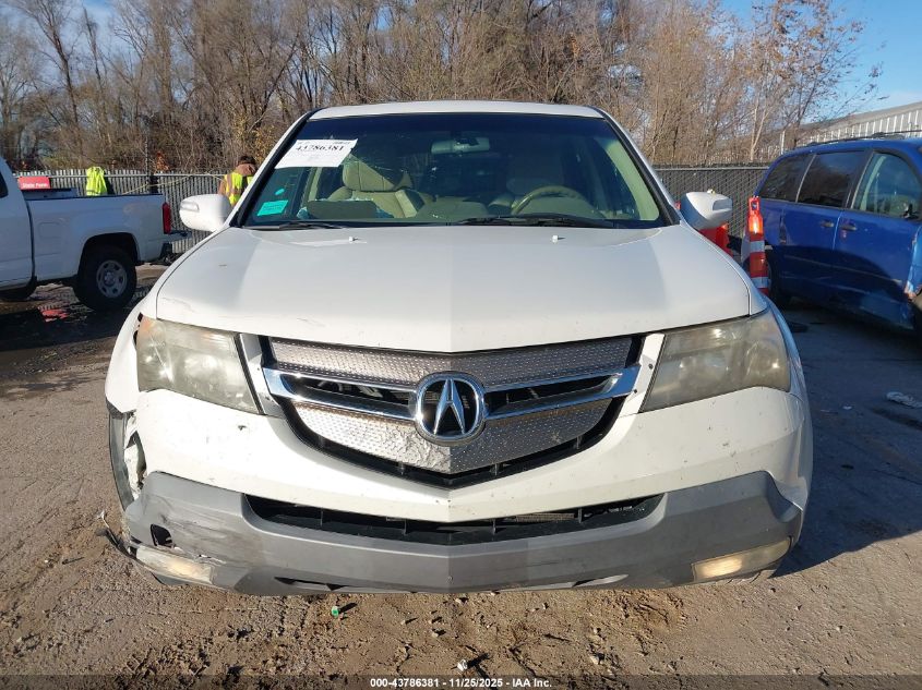 2007 Acura Mdx Technology Package VIN: 2HNYD28307H503092 Lot: 43786381