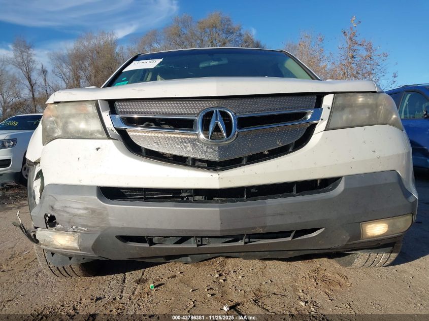 2007 Acura Mdx Technology Package VIN: 2HNYD28307H503092 Lot: 43786381