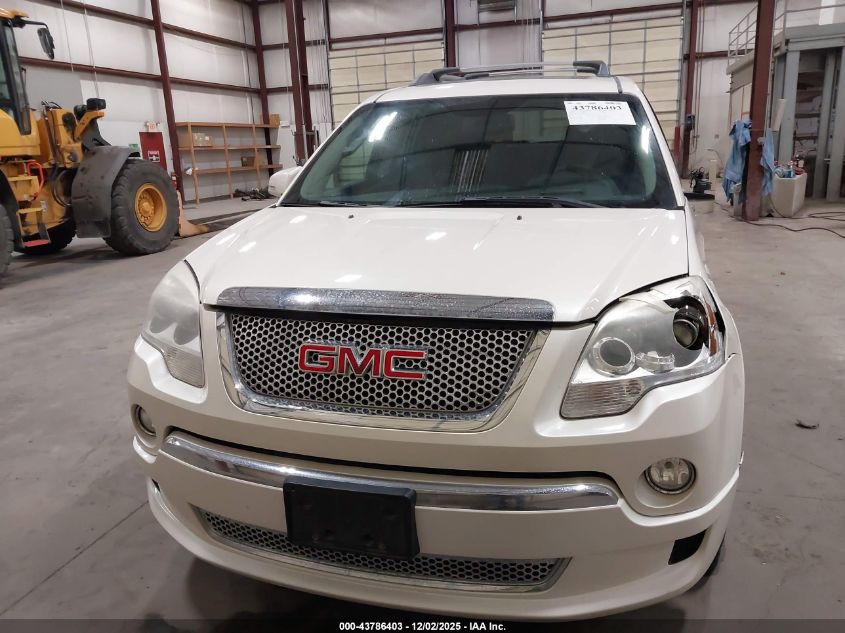 2012 GMC Acadia Denali VIN: 1GKKVTED8CJ325621 Lot: 43786403